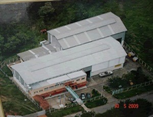 Usimcol - Vista aérea da empresa